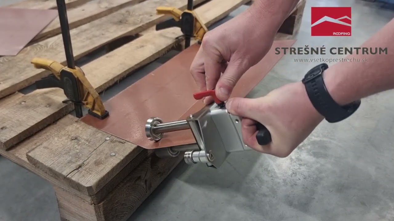 Rolovacia ohýbačka S-100 Buschmann tools - showcase