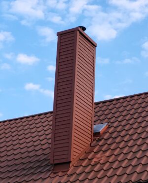 Kazetové oplechovanie komína HOK