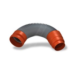 Rúra elastická prepojovacia s redukciou Ø 125 / 125, 110, 100 mm