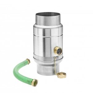 Zachytávač vody s hadicou KJG ø 80-120 mm titán - zinok