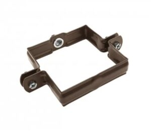 Objímka zvodová hranatá KJG - pozink farebný