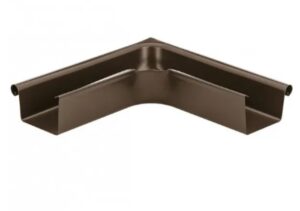 Roh žľabový vonkajší hranatý KJG - pozink farebný