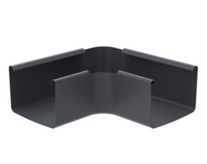 KROP roh/kút hranatý oceľový 90° antracit RAL 7016