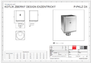 Kotlík zberný DESIGN EXZENTRICKÝ KJG pozink