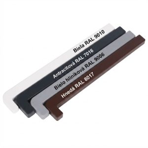 krytka parapetná PVC dĺžka nosa 2,5cm vonkajšia 500mm